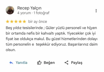 Google Yorum 2