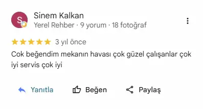 Google Yorum 1