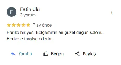 Google Yorum 5