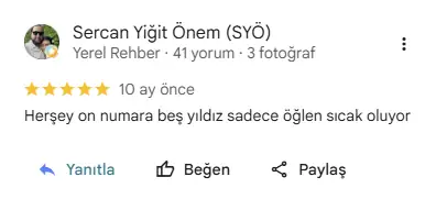 Google Yorum 6